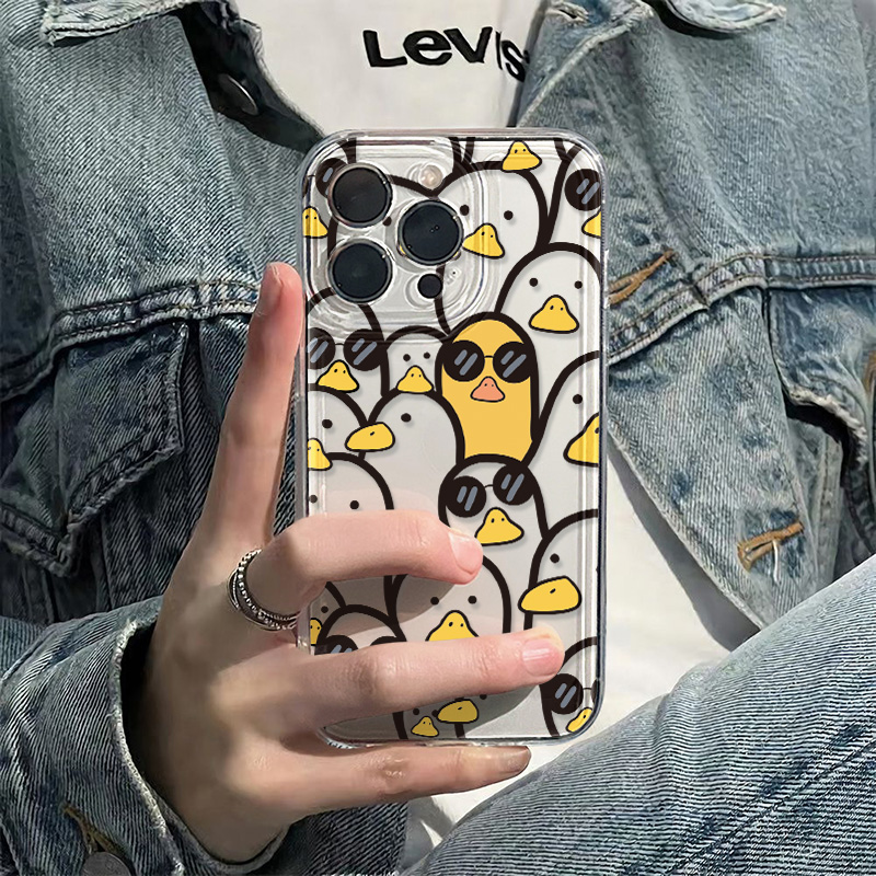 Apple Iphone 16 - Étui canard de dessin animé mignon