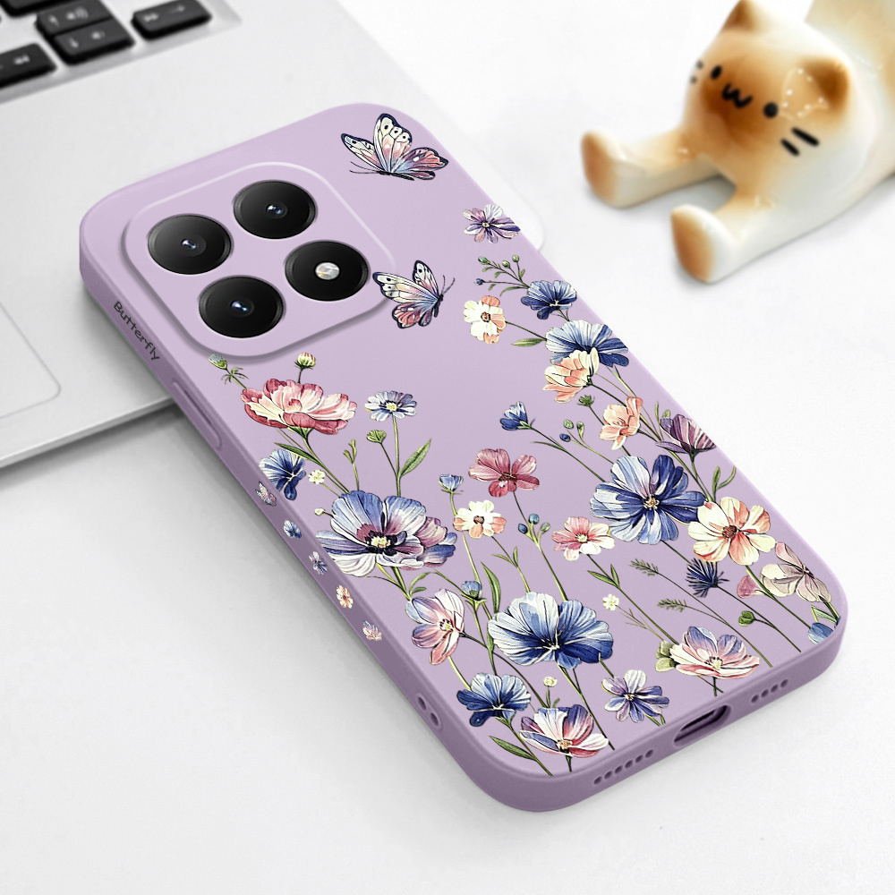 Xiaomi Poco X6 - Coque de téléphone Butterfly Hush, étui