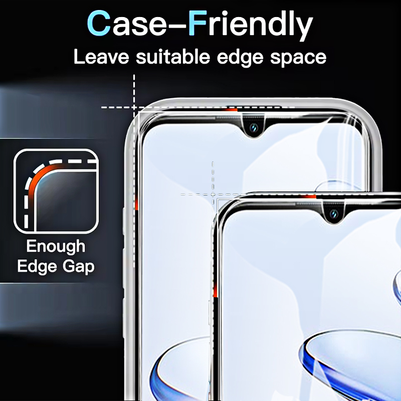 2/4PCS Verre Trempé Frontal 2. - Tempered Glass Screen 9H avis et prix