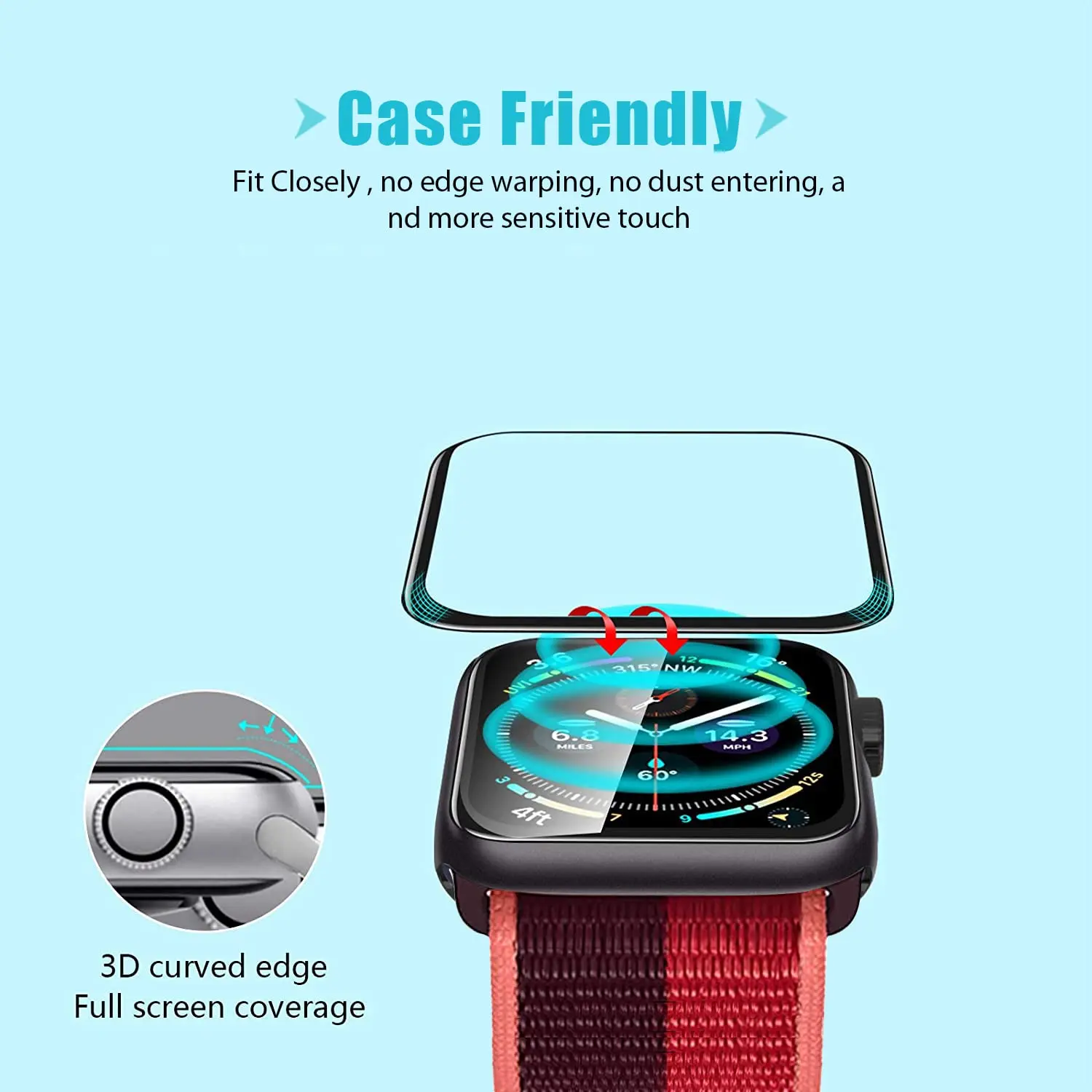 Protecteur d'écran en film tre - Smartwatch Screen Film avis et prix